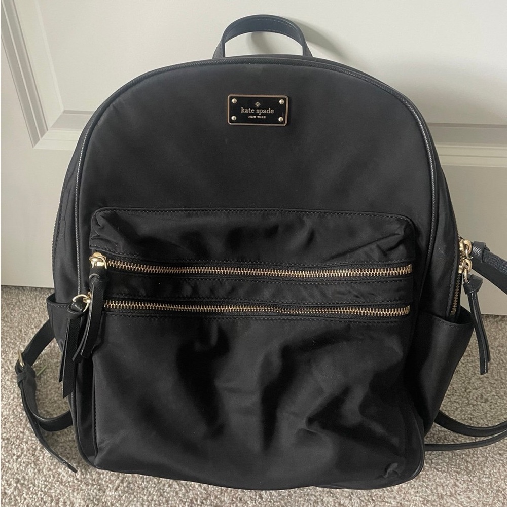 Kate Spade Black Backpack